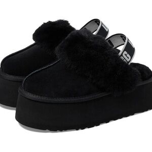 NEW IN BOX - Black Ugg Funkette Slipper (size 8)